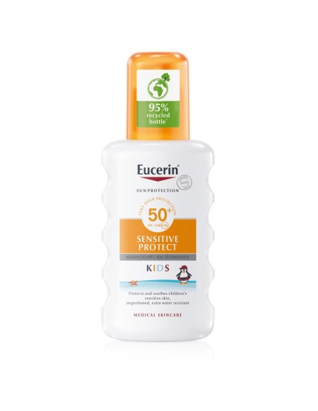 Eucerin Sun Sensitive Protect Kids sprej za zaštitu dječje kože od sunca SPF 50+ 63853 Eucerin Sun Sensitive Protect Kids sprej za zaštitu dječje kože od sunca SPF 50+ 63853