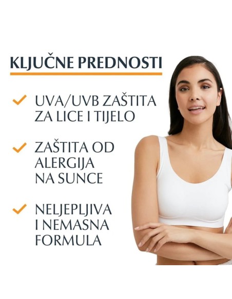 Eucerin Sun Allergy Protect Krema-gel za zaštitu kože osjetljive na sunce SPF 50 63944 Eucerin Sun Allergy Protect Krema-gel za zaštitu kože osjetljive na sunce SPF 50 63944