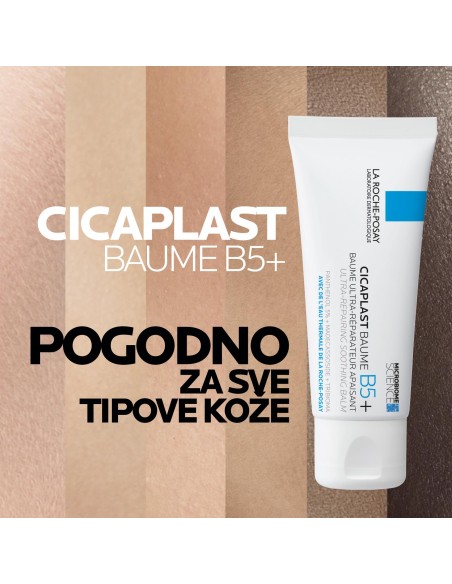 La Roche-Posay Cicaplast Baume B5+ Ultra-obnavljajući smirujući balzam za iritacije i osjećaj vrućine na koži