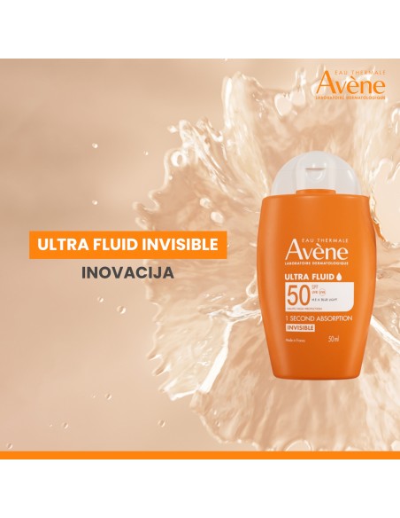 Avene Sun Ultra Fluid nevidljivi SPF 50+