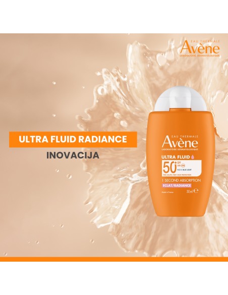 Avene Sun Ultra Fluid Radiance SPF50+