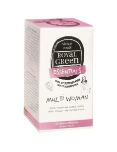 Royal Green Multi Woman kapsule