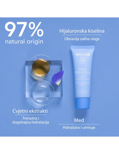 Apivita Aqua Beelicious Comfort Hydrating Cream Rich Texture Apivita Aqua Beelicious Comfort Hydrating Cream Rich Texture