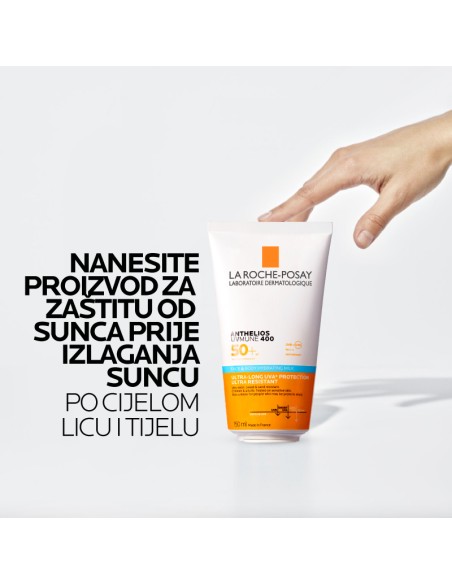 La Roche-Posay Anthelios Hidratantno mlijeko za zaštitu od sunca za lice i tijelo SPF 50+ La Roche-Posay Anthelios Hidratantno mlijeko za zaštitu od sunca za lice i tijelo SPF 50+