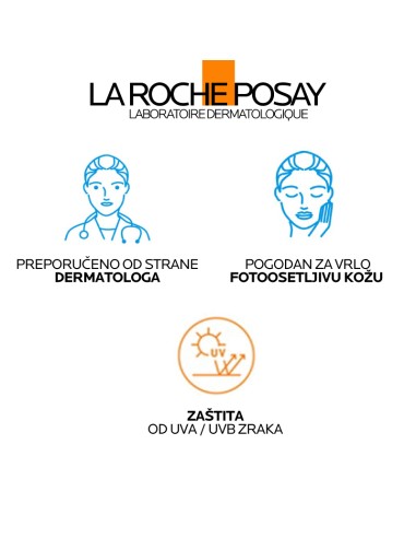 La Roche-Posay Anthelios Hidratantno mlijeko za zaštitu od sunca za lice i tijelo SPF 50+ La Roche-Posay Anthelios Hidratantno mlijeko za zaštitu od sunca za lice i tijelo SPF 50+