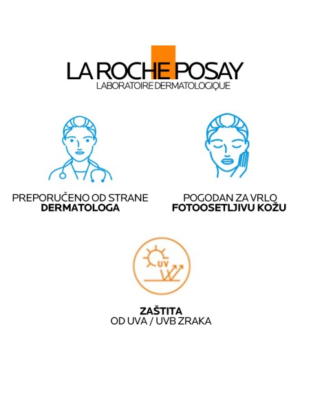 La Roche-Posay Anthelios Hidratantno mlijeko za zaštitu od sunca za lice i tijelo SPF 50+ La Roche-Posay Anthelios Hidratantno mlijeko za zaštitu od sunca za lice i tijelo SPF 50+