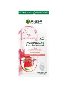 Garnier Skin Naturals Anti-Age maska u maramici sa sadržajem ampule hijaluronska kiselina 15 g