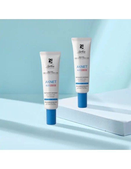 Bionike Aknet Azerose Intenzivna gel-krema + Sun Fluid SPF50+ Promo pakiranje