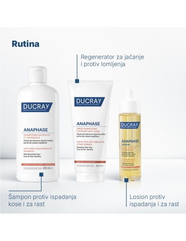 Ducray Anaphase+ nadopunjujući šampon...