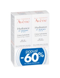 Avene Hydrance UV Riche hidrirajuća krema SPF 30 Duo Promo pakiranje