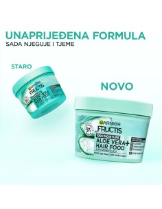 Garnier Fructis Hair Food Maska za kosu kojoj nedostaje hidratacija 390 ml 2