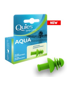 Quies Specific Aqua silikonski čepići s krilcima za odrasle