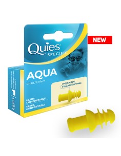 Quies Specific Aqua silikonski čepići s krilcima za djecu