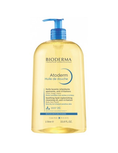 Bioderma Atoderm Ulje za tuširanje 1000 ml + 100 ml Promo pakiranje Bioderma Atoderm Ulje za tuširanje 1000 ml + 100 ml Promo pakiranje