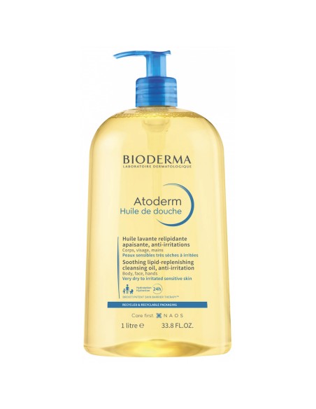 Bioderma Atoderm Ulje za tuširanje 1000 ml + 100 ml Promo pakiranje Bioderma Atoderm Ulje za tuširanje 1000 ml + 100 ml Promo pakiranje