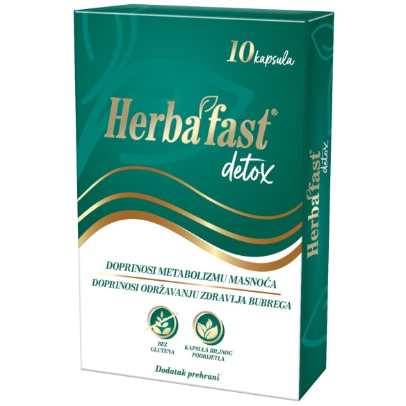 Herbafast detox kapsule 1+1 Promo pakiranje Herbafast detox kapsule 1+1 Promo pakiranje