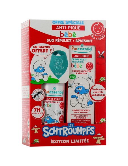 Puressentiel Paket Anti-Sting Spray Baby + Anti-Sting Soothing Cream Baby Promo pakiranje Puressentiel Paket Anti-Sting Spray Baby + Anti-Sting Soothing Cream Baby Promo pakiranje