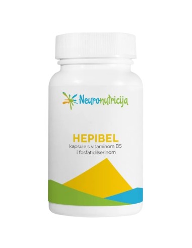 Neuronutricija Hepibel kapsule sa vitaminom B5 i fosfatidilserinom