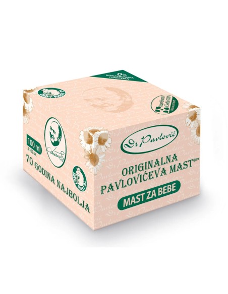 Dr. Pavlović Originalna Pavlovićeva Mast za bebe Dr. Pavlović Originalna Pavlovićeva Mast za bebe