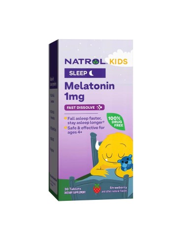 Natrol Kids Melatonin Fast Dissolve Tablete 1mg
