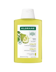 Klorane energizirajući i lagani šampon s citrusom