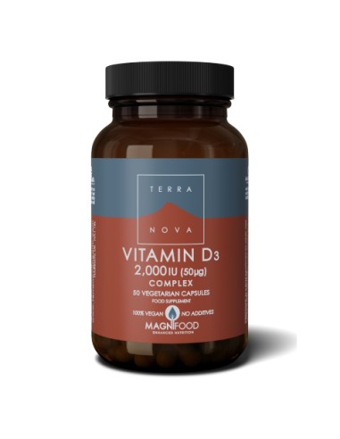 Terranova Vitamin D3 2000 IU kompleks kapsule, dodatak prehrani