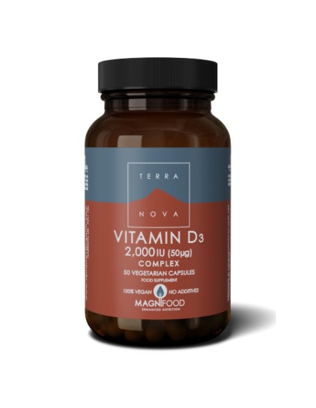 Terranova Vitamin D3 2000 IU kompleks kapsule, dodatak prehrani