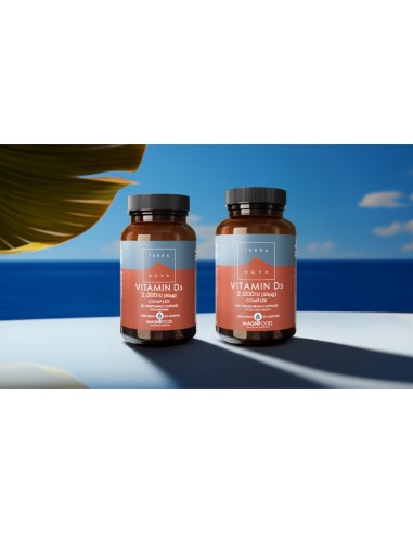 Terranova Vitamin D3 2000 IU kompleks kapsule