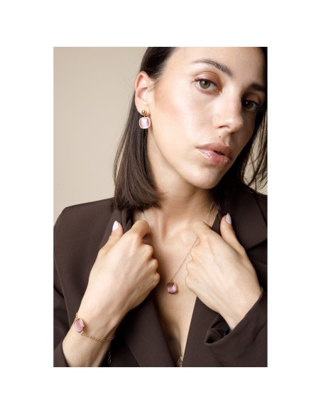 Farma Bijoux Narukvica Rose Quartz 2BQ14