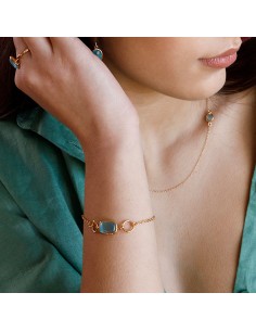 Farma Bijoux Narukvica Turquise Quartz 2GQ11 2