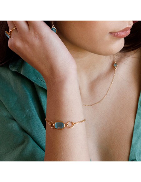 Farma Bijoux Narukvica Turquise Quartz 2GQ11