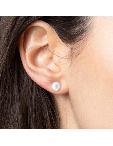 Farma Bijoux Hipoalergene naušnice Flat Pearls 6mm Cream PP6C41 Farma Bijoux Hipoalergene naušnice Flat Pearls 6mm Cream PP6C41