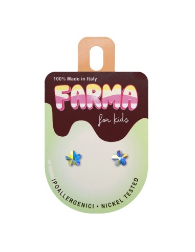 Farma Bijoux Hipoalergene naušnice Aurora Boreale 5 mm