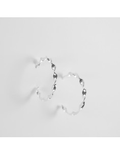 Farma Bijoux Hipoalergene naušnice Spiral Hoops C904-30M 2