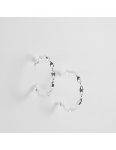 Farma Bijoux Hipoalergene naušnice Spiral Hoops C904-30M Farma Bijoux Hipoalergene naušnice Spiral Hoops C904-30M