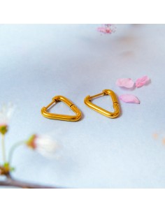 Farma Bijoux Hipoalergene naušnice V Shaped Hoops 2