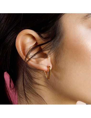 Farma Bijoux Hipoalergene naušnice V Shaped Hoops Farma Bijoux Hipoalergene naušnice V Shaped Hoops