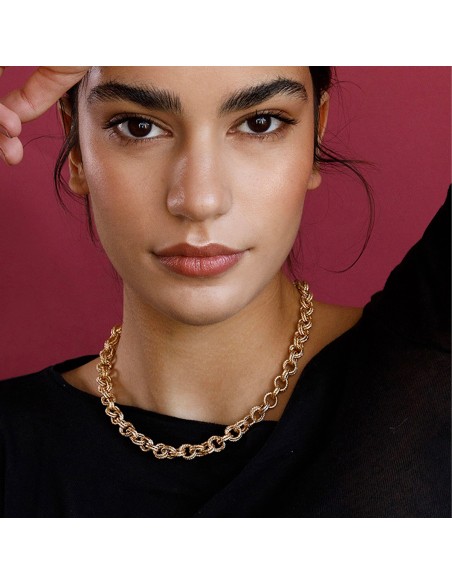 Farma Bijoux Hipoalergena Ogrlica Double Chain 1GDC