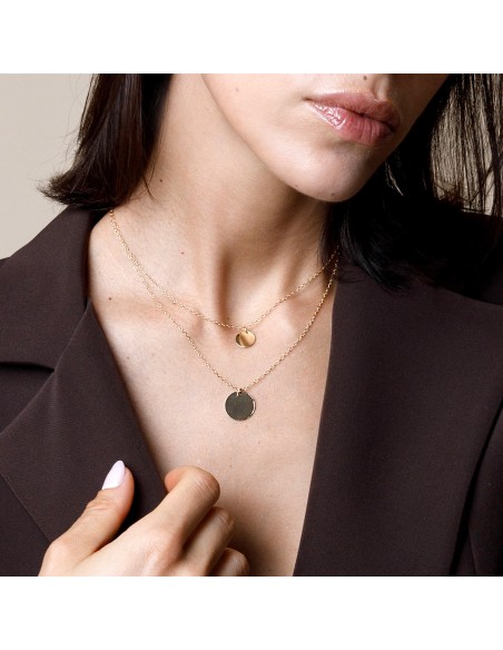 Farma Bijoux Hipoalergena Ogrlica Double Chain 1GDP