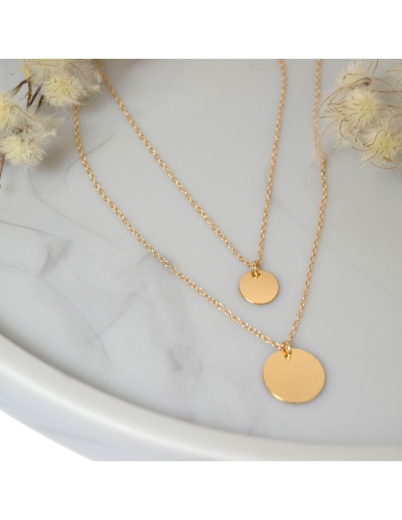 Farma Bijoux Hipoalergena Ogrlica Double Chain 1GDP