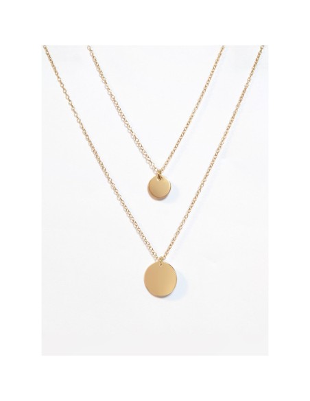 Farma Bijoux Hipoalergena Ogrlica Double Chain 1GDP