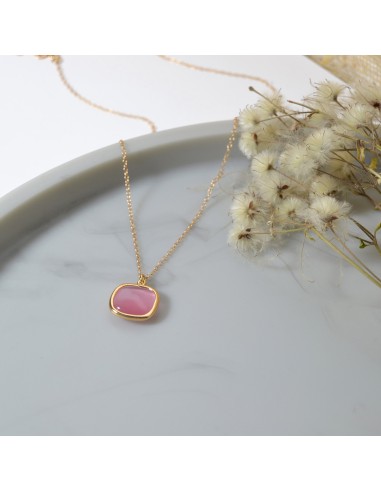 Farma Bijoux Hipoalergena ogrlica With Rose Quarz 1GQ14