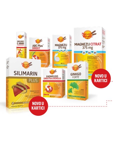 Natural Wealth Kartica vjernosti - Kartica 4+