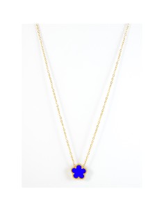 Farma Bijoux Hipoalergena Ogrlica Blue Flower 1GCLIF
