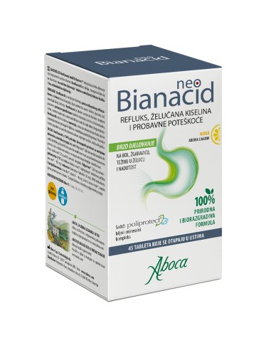 Aboca NeoBianacid okus limuna tablete