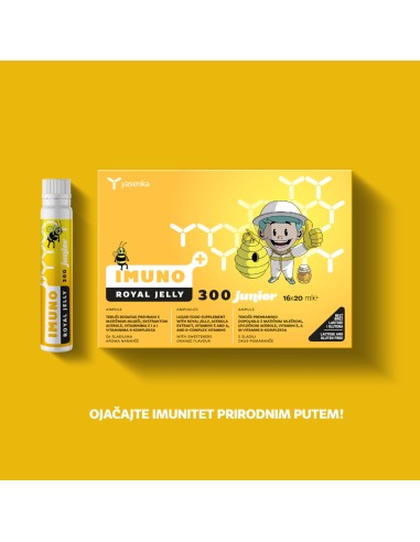 Yasenka Imuno Royal Jelly 300 Junior ampule Yasenka Imuno Royal Jelly 300 Junior ampule