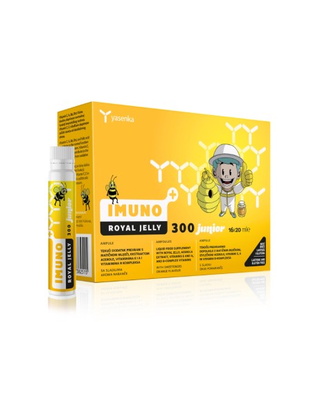 Yasenka Imuno Royal Jelly 300 Junior ampule Yasenka Imuno Royal Jelly 300 Junior ampule