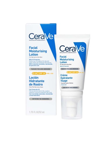 CeraVe Hidratantna njega za lice za normalnu do suhu kožu SPF30 -30%