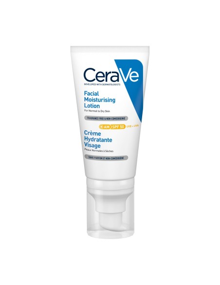 CeraVe Hidratantna njega za lice za normalnu do suhu kožu SPF50 -30%