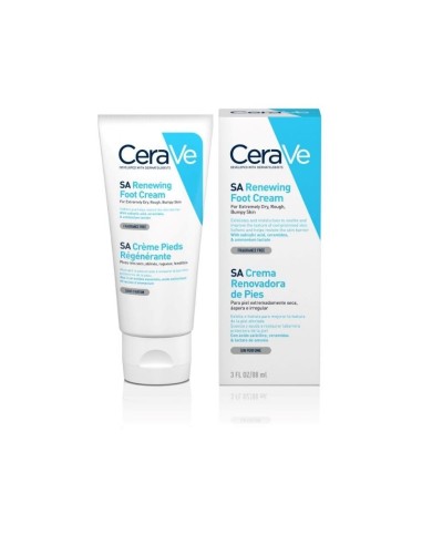 CeraVe SA obnavljajuća krema za stopala za ekstremno suhu, grubu, neravnu kožu -30%